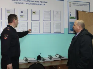 Общественник в рамках акции «Гражданский мониторинг» посетил МО МВД России «Большеболдинский»