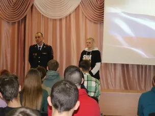 Полицейские встретились со студентами в рамках акции «Дети России - 2023»