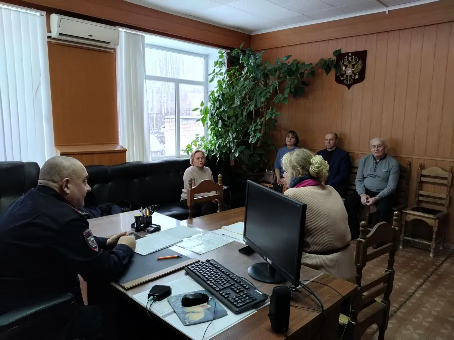 Проведено итоговое заседание общественного совета при МО МВД России «Большеболдинский»
