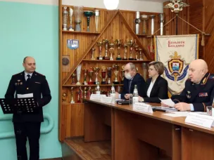 Генерал-лейтенант полиции Юрий Арсентьев встретился с руководящим составом МО МВД Российской Федерации «Большеболдинский» и главой местного самоуправления Большеболдинского муниципального округа.