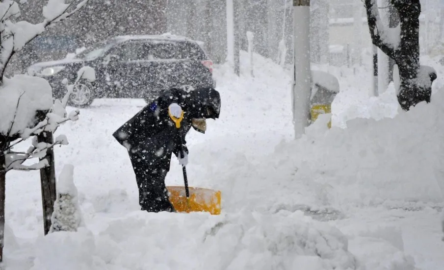 Экстренное предупреждение. Сильный снег