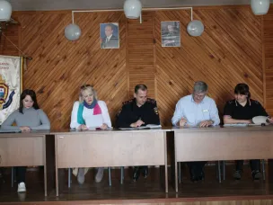 Сотрудники полиции провели брифинг по вопросам обеспечения безопасности дорожного-движения на территории Большеболдинского и Гагинского округов